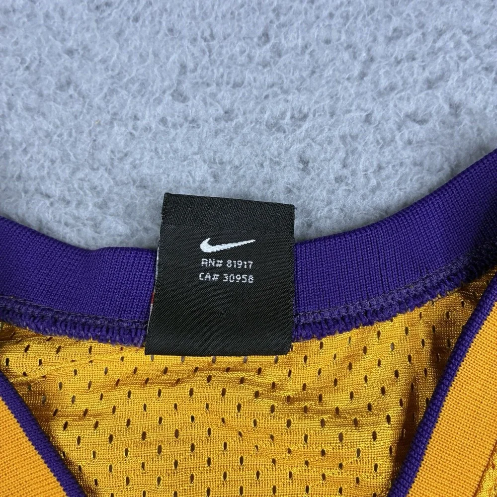 Vintage Nike Shaquille O'Neal LA Lakers‎ Swingman Jersey Youth L Y2K NBA